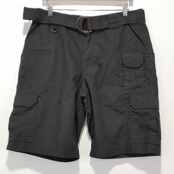 5.11 Tactical Men's Taclite Pro 10" Ripstop Black Shorts Men's Size 32 Style... - Picture 1 of 11